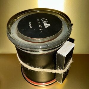 Black Chalk Jar Candle